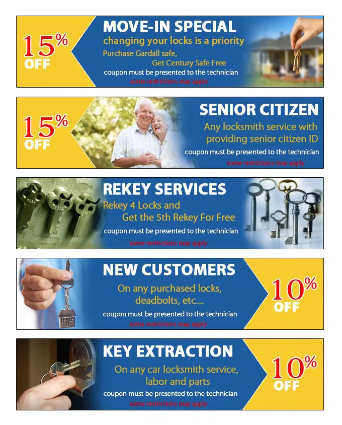 Larchmont Locksmith Service, Larchmont, NY 914-488-6888 - coupon23-set-five